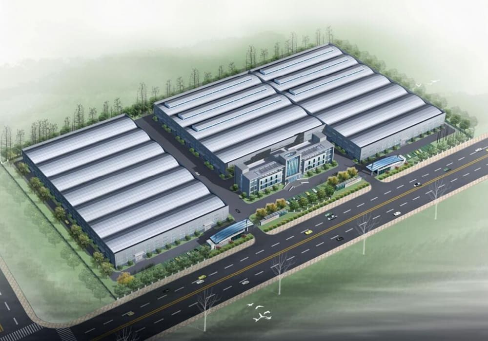 常州盛德鋼格板廠區設計